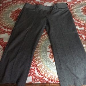 Express editor slim crop studio stretch pant